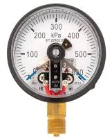 Манометр электроконтактный ФизТех ДМ2010ф 0-600 кПа кл.т.1,5