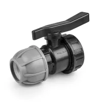 Кран шаровый компрессионный BRADAS КРБ-2 20 х ½" с внутренней резьбой