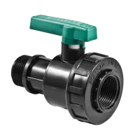 Кран шаровый Poelsan 1 ¼" х 1" НР-ВР