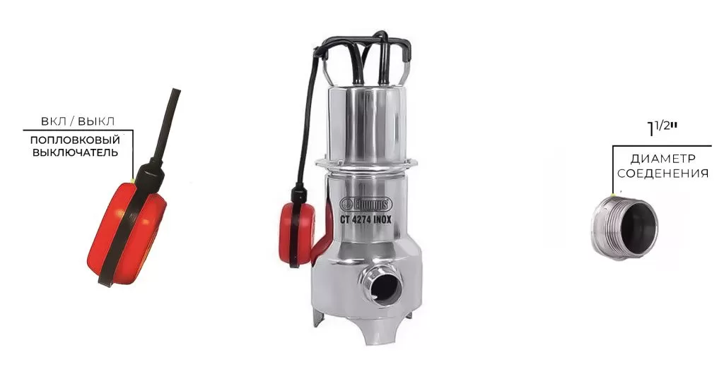 ELPUMPS CT 4274 INOX NEPTUN ELPUMPS CT 4274 INOX NEPTUN