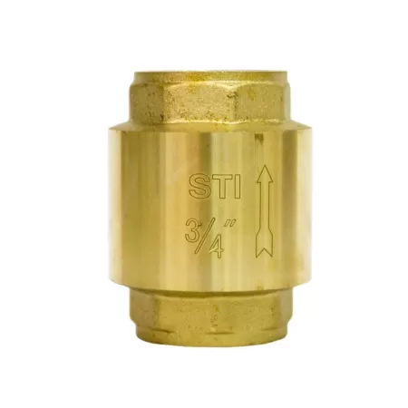 Клапан обр. пруж STI 25 NEW (латунь)