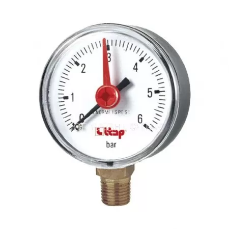 Манометр радиальный Itap 0-6 бар Италия Манометр радиальный Itap 0-6 бар Италия