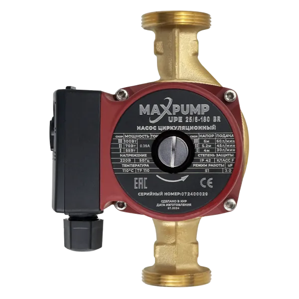 Насос MAXPUMP UPE 25/6-180 BR