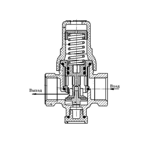 Регулятор давления ЦВЕТЛИТ КРДВ 15