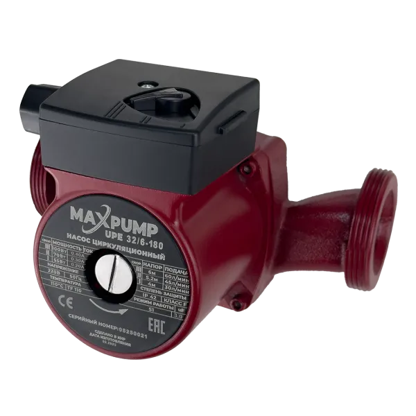 Циркуляционный насос MAXPUMP UPE 32/6-180