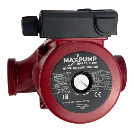 Циркуляционный насос MAXPUMP UPS 32/8-180 Циркуляционный насос MAXPUMP UPS 32/8-180