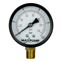 Манометр радиальный MAXPUMP 63 мм