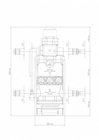 Насос-автомат «КОМФОРТ ПРО» 80/40