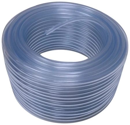 Шланг ПВХ технический однослойный пищевой 10х1,5 (прозр.) 50м