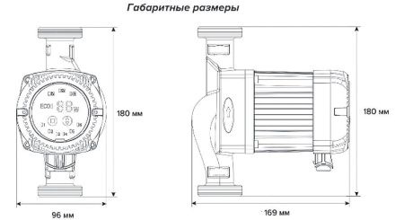 Циркуляционный насос JEMIX ЦН-СМАРТ 25-6